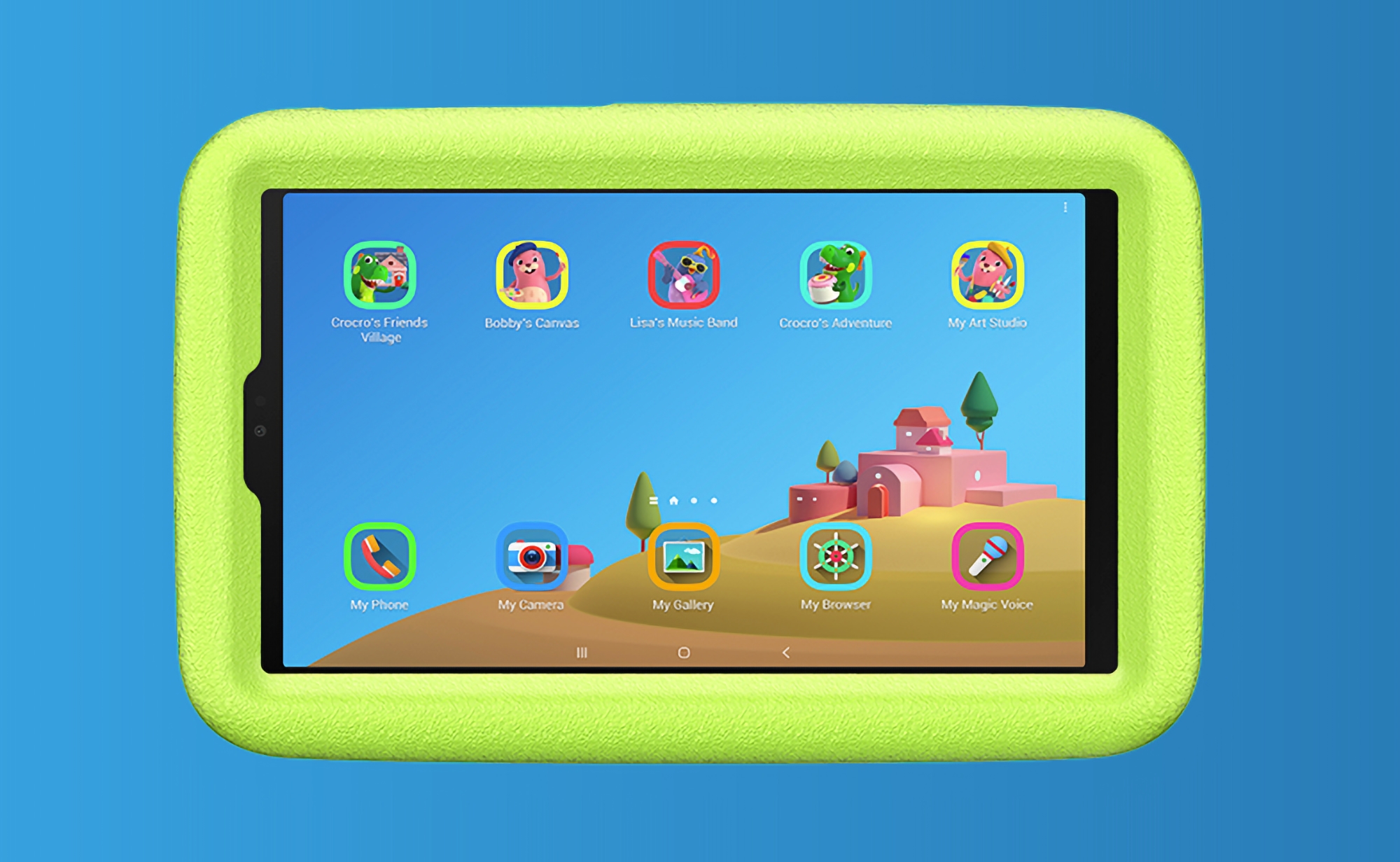 Samsung und AT&T haben das Galaxy Tab A7 Lite Kids Edition mit einer Schutzhülle und integrierten Unterhaltungs- und Bildungsinhalten vorgestellt