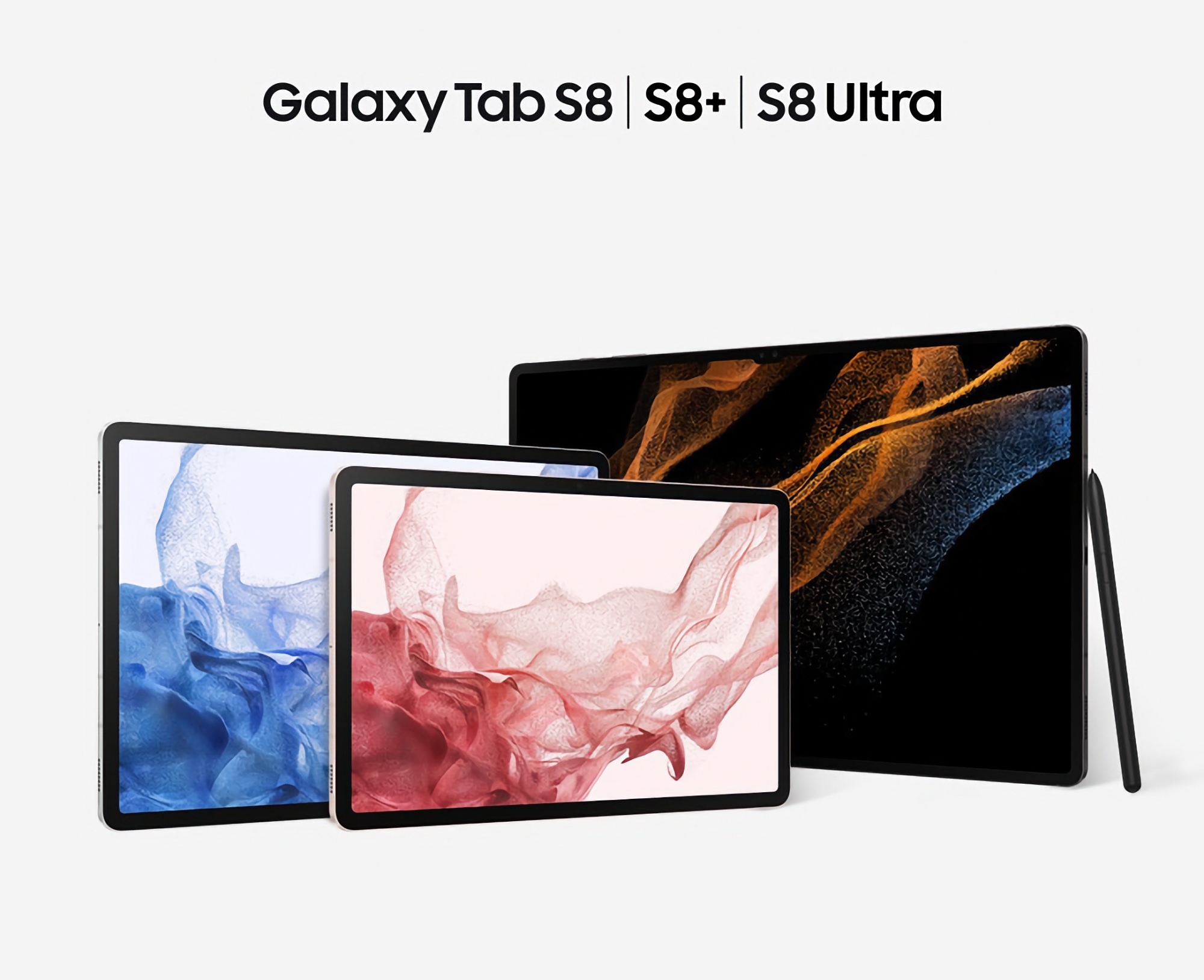 Samsung has released an update for the Galaxy Tab S8, Galaxy Tab S8+ and Galaxy Tab S8 Ultra: what's new
