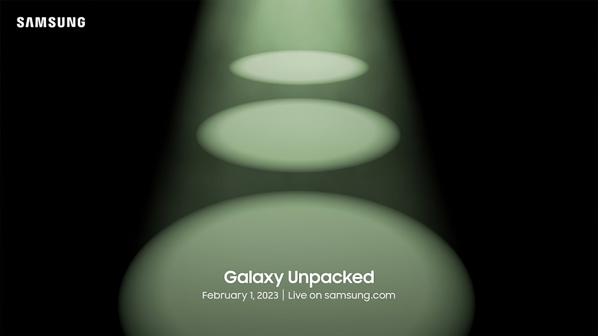 Now it's official: Samsung will show the Galaxy S23 flagships at the Galaxy Unpacked presentation on February 1