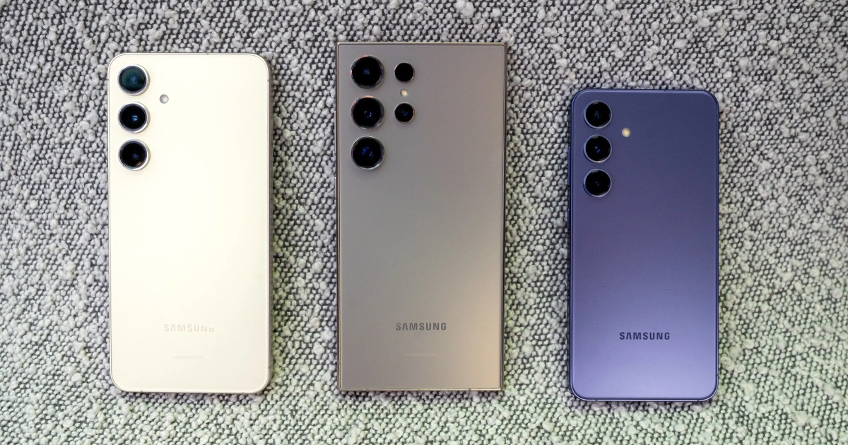 Samsungs flaggskiptelefoner viser en global salgsøkning