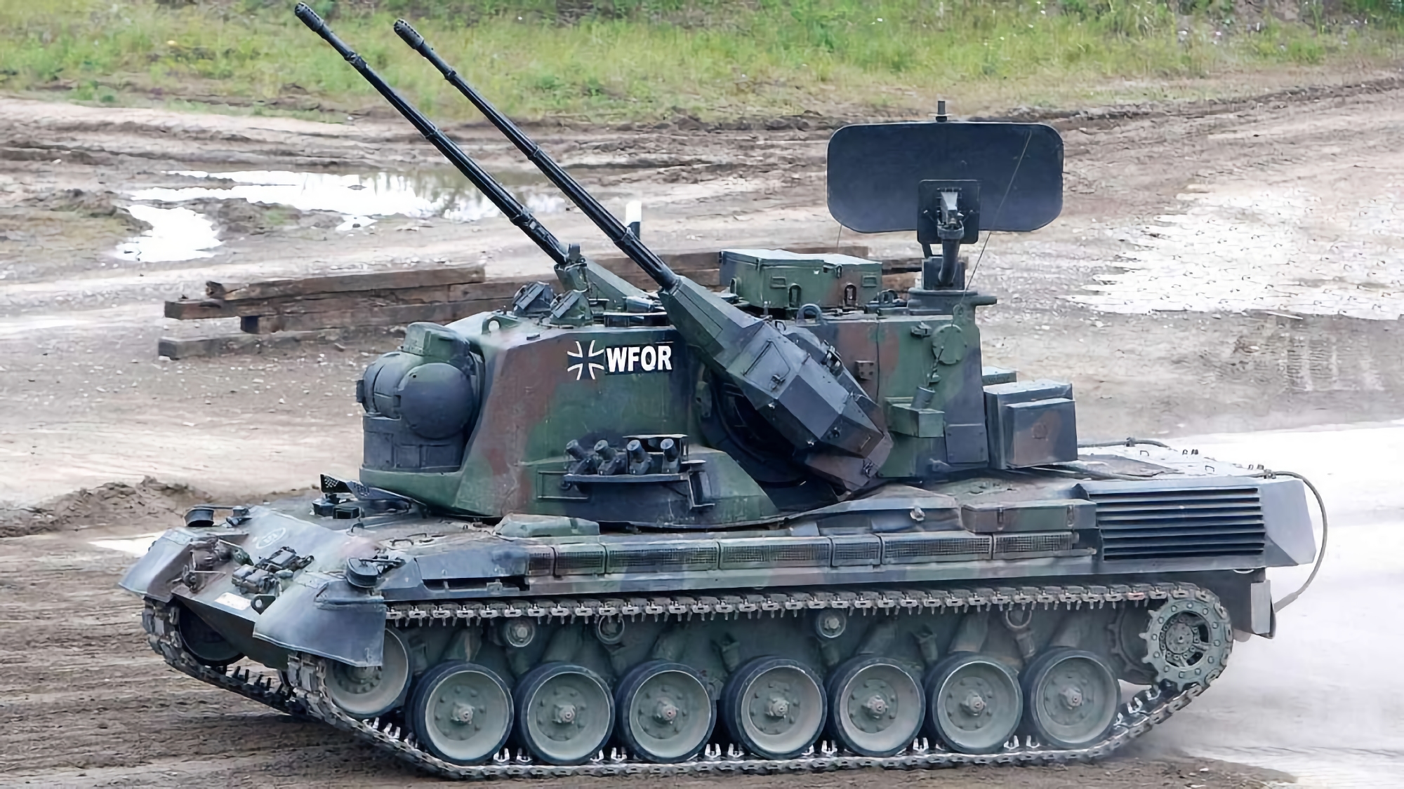 L'Ukraine recevra cet été le premier lot de canons anti-aériens allemands Gepard