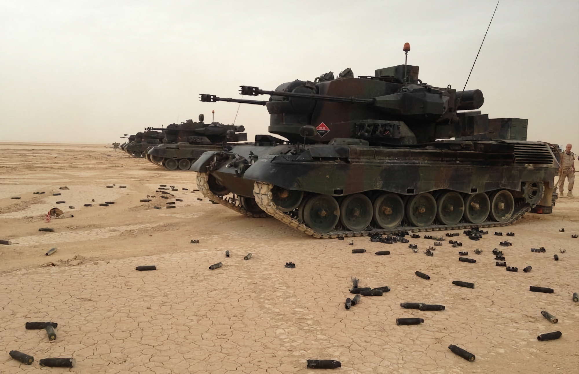 Contrato de 118.000.000 $: EE.UU. comprará tanques antiaéreos Gepard para Ucrania