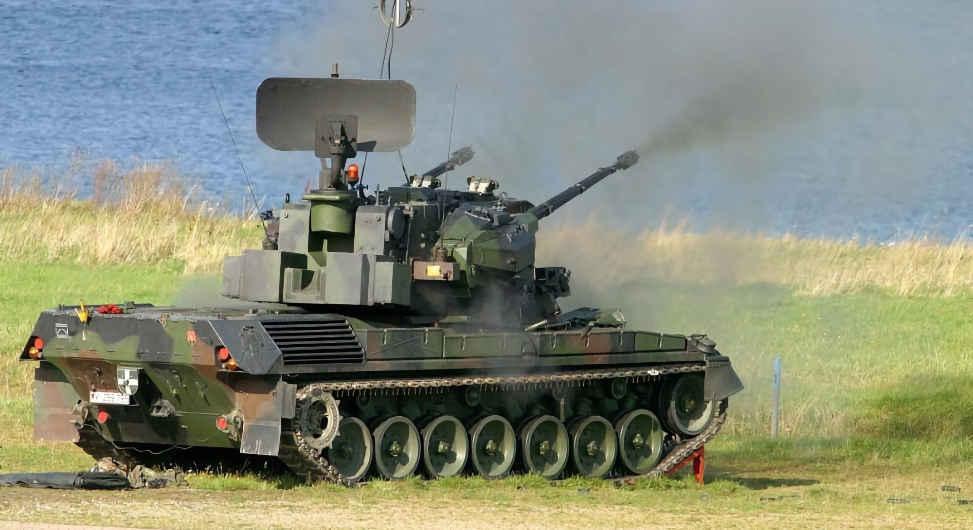 Las Fuerzas Armadas de Ucrania ya utilizan sistemas de defensa aérea autopropulsados Gepard contra vehículos aéreos no tripulados, aviones y helicópteros del enemigo