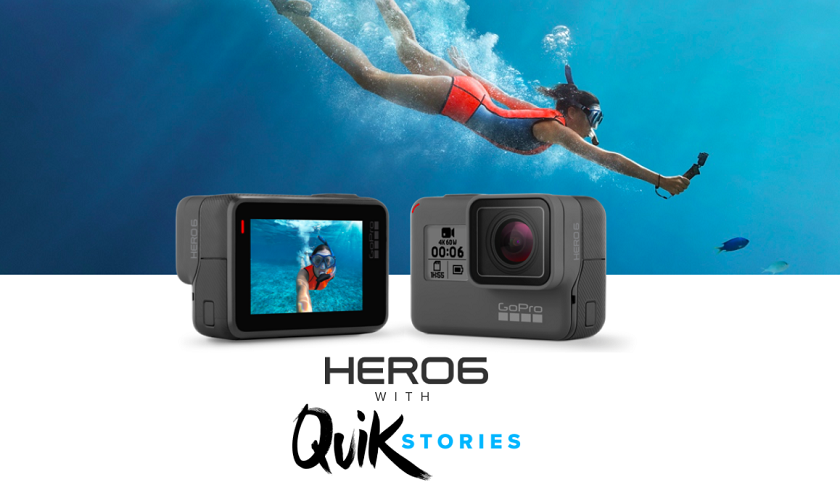 GoPro представила Hero6 Black и Fusion - первую камеру для съемки 360-градусного видео