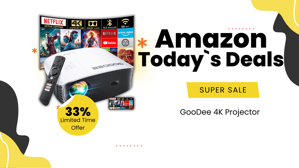 Unveiling the GooDee 4K: A Top-Tier Projector at a Discounted Price