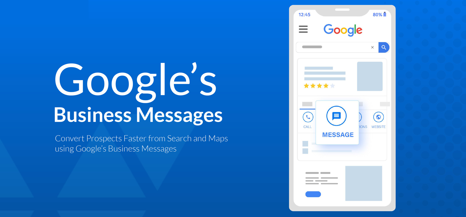 Google stenger Google Business Messaging