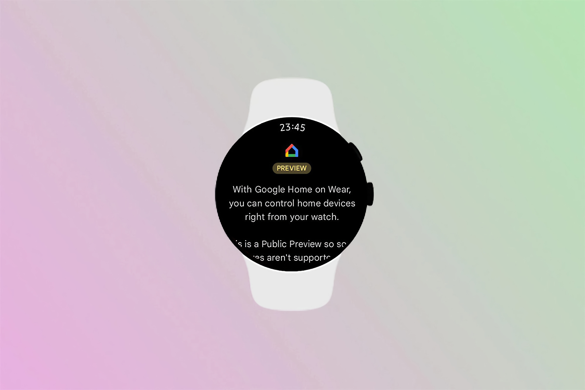 Die Google Home-App ist jetzt auf Smartwatches mit Wear OS verfügbar (Spoiler: die App kann nur auf der Pixel Watch und Galaxy Watch 5 installiert werden)