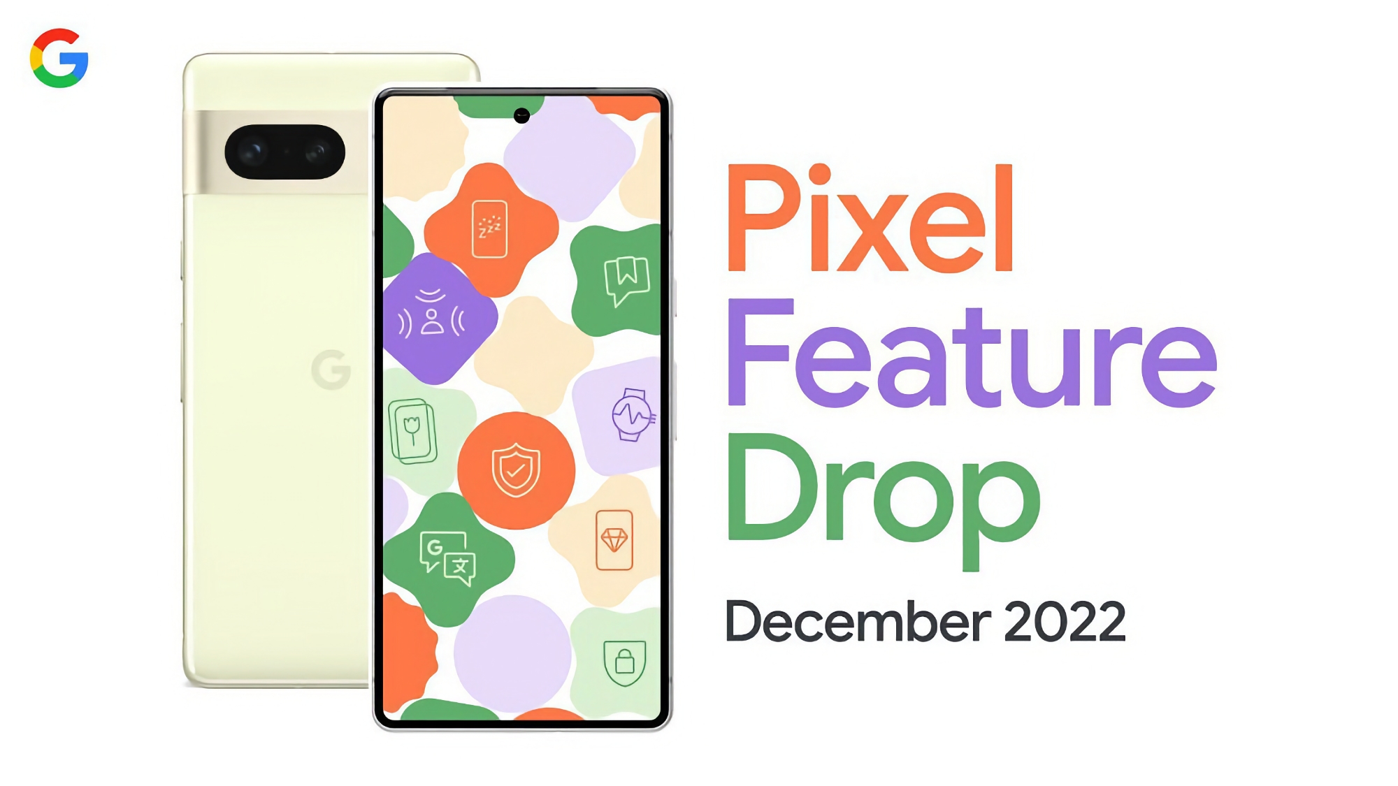 Google a publié une mise à jour majeure de Feature Drop pour les smartphones Pixel.