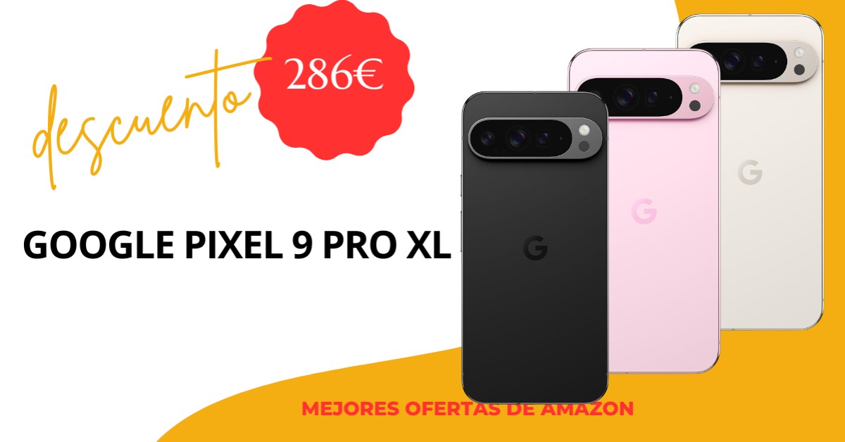 Smartphone Google Pixel 9 Pro XL con un descuento de 286€¡No te lo pierdas!