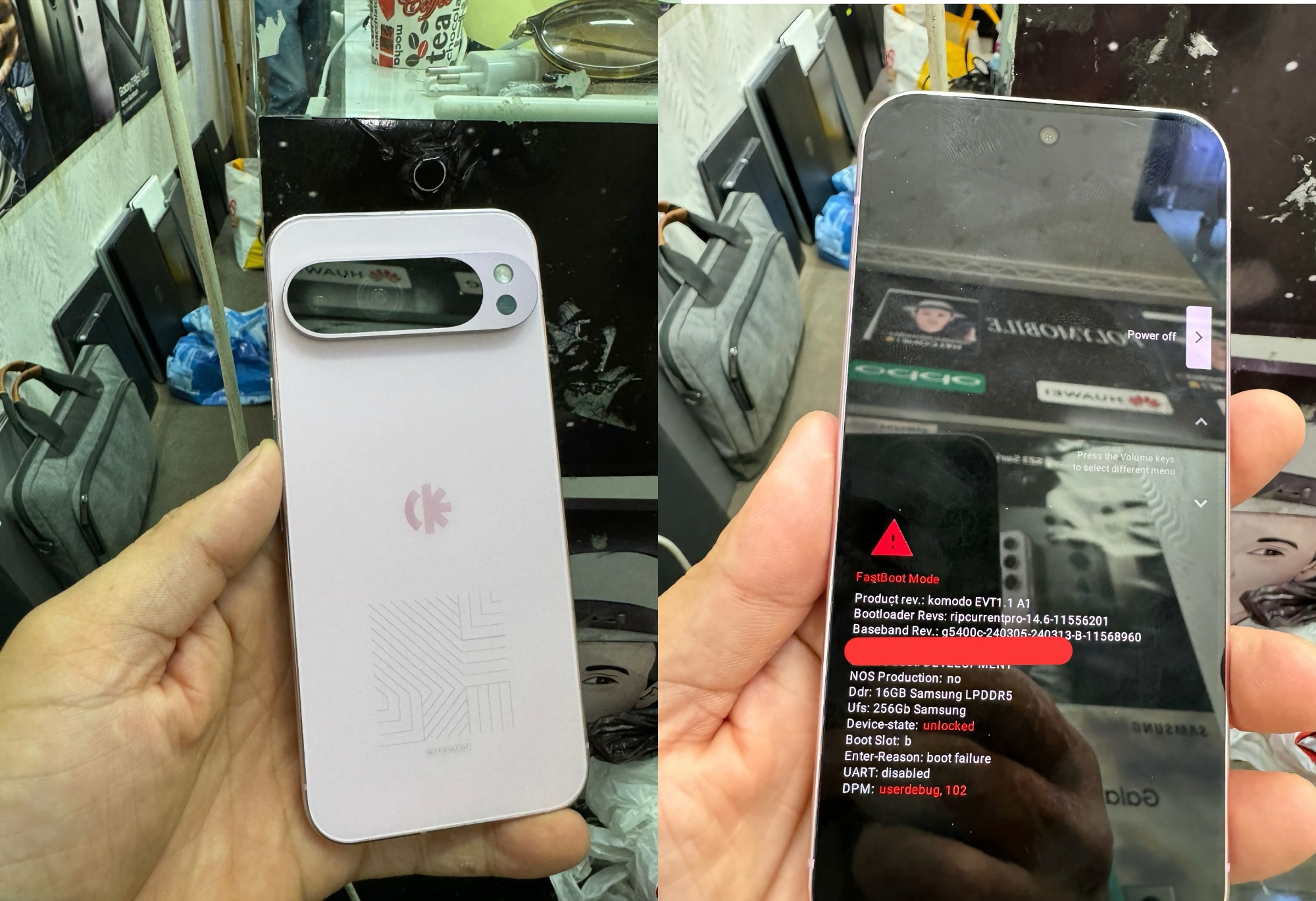 16GB RAM, 256GB ROM and Exynos 5400 modem: Google Pixel 9 Pro XL prototype photos have surfaced online