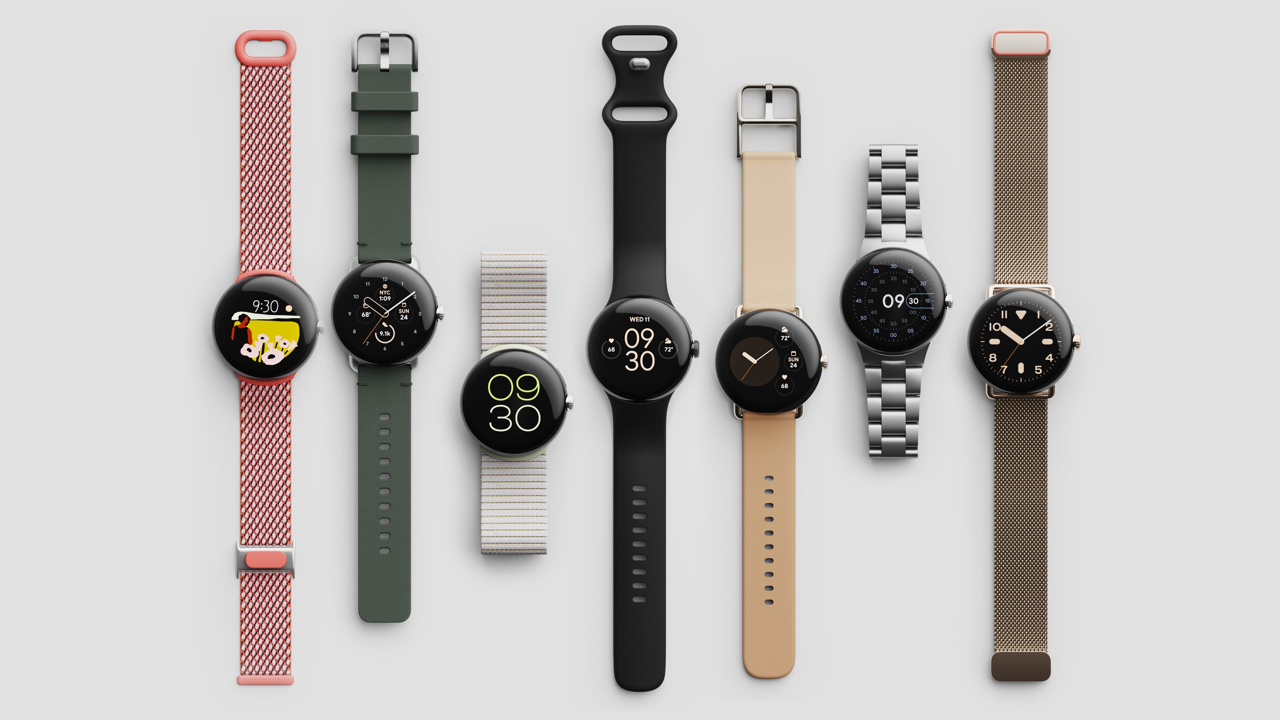 Lo smartwatch Pixel Watch 2 è apparso nel database della FCC con quattro varianti di cinturino