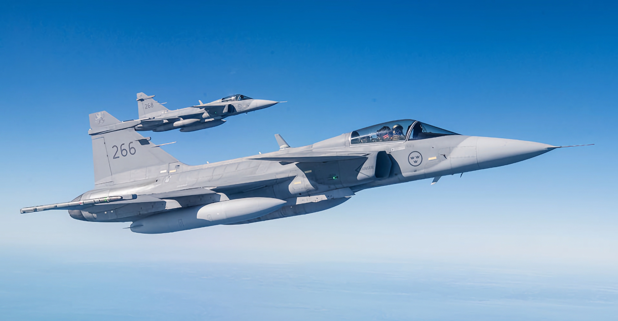 Suecia estudia transferir cazas Gripen a Ucrania
