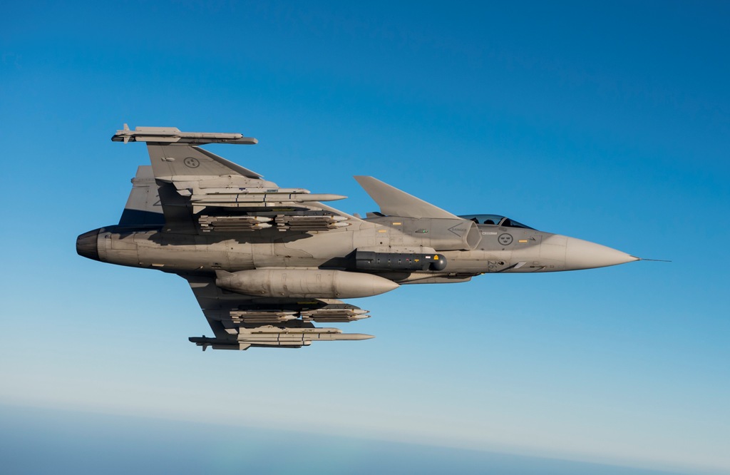Bułgaria chce 10 myśliwców JAS-39C/D Gripen, w oczekiwaniu na dostawę F-16 Fighting Falcon