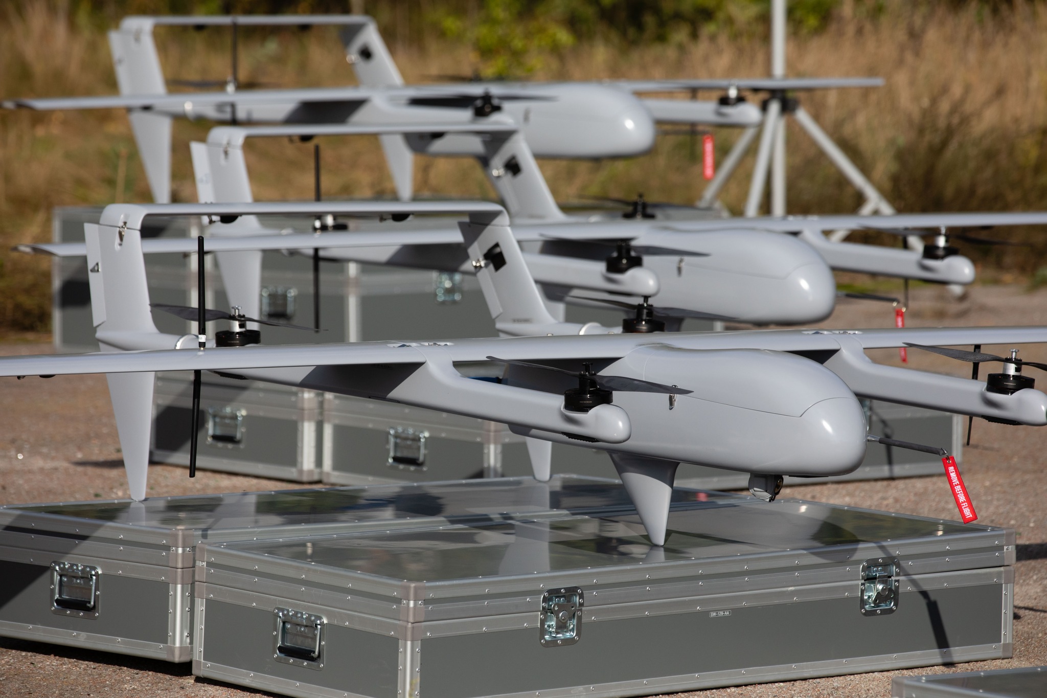 Los voluntarios compraron seis drones H10 Poseidon para las AFU, tienen óptica israelí, cámara de imagen térmica y pueden volar hasta 150 km