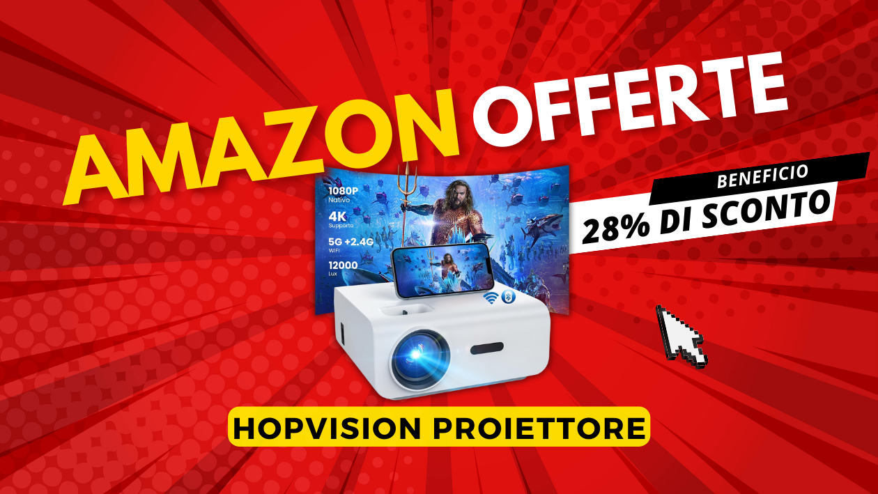 Scopri il HOPVISION Proiettore: Offerte e Tecnologia Avanzata a Portata di Mano!