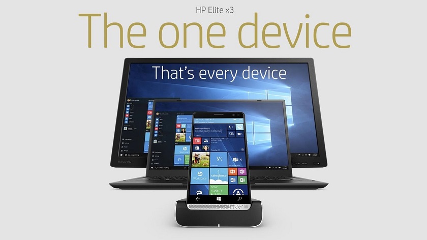 HP Elite x3 на Windows 10 Mobile начнет продаваться 10 октября по цене $799