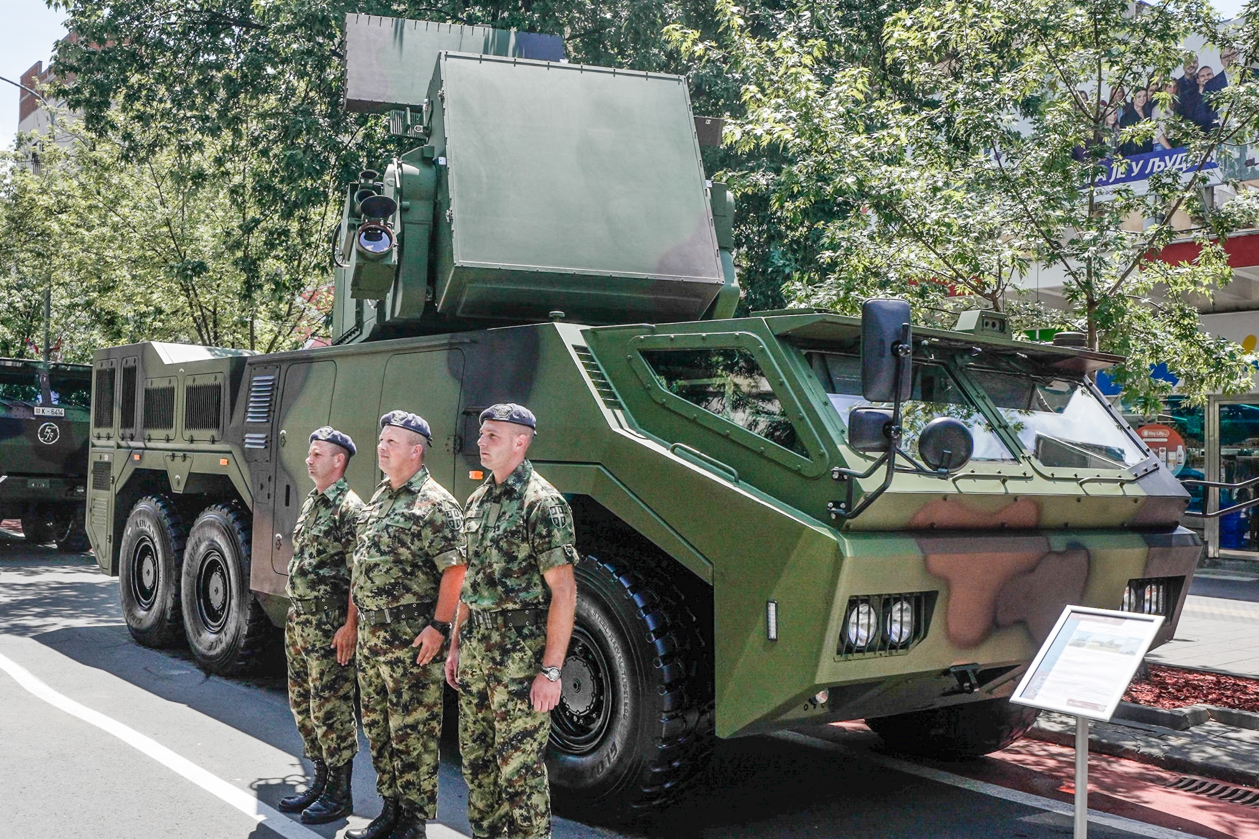 Serbia has received the Chinese HQ-17AE surface-to-air missile system, which is based on the Soviet Tor SAM system