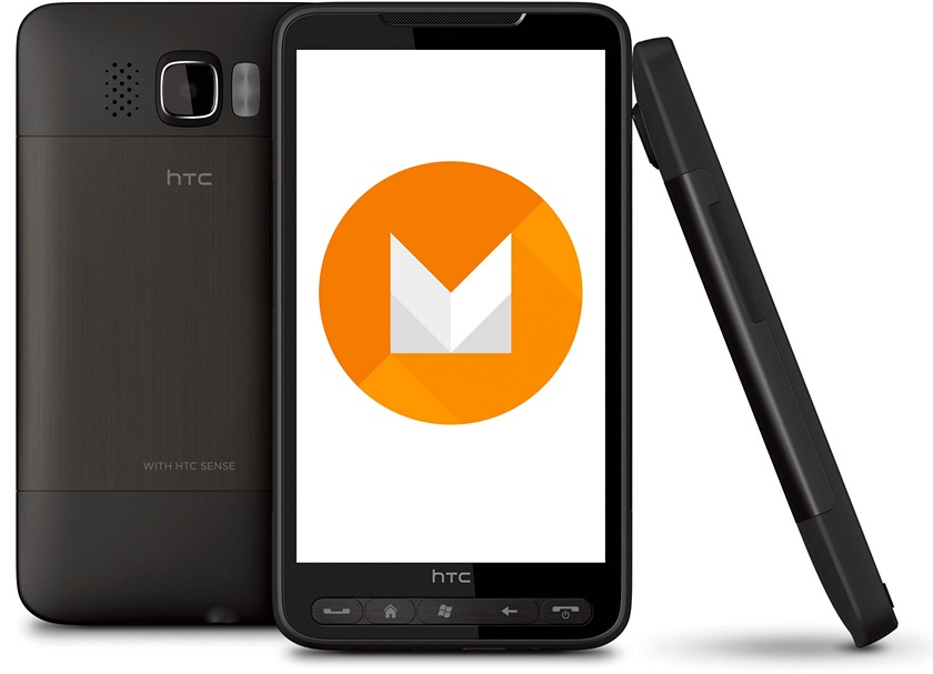 На HTC HD2 портирована ОС Android 6.0 Marshmallow