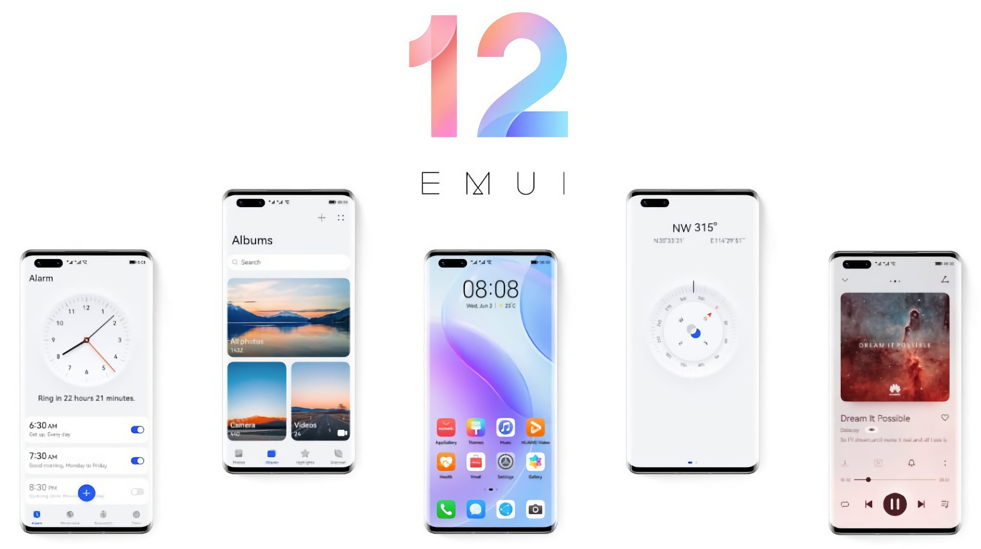 Huawei revela qué smartphones del mercado global recibirán la carcasa EMUI 12
