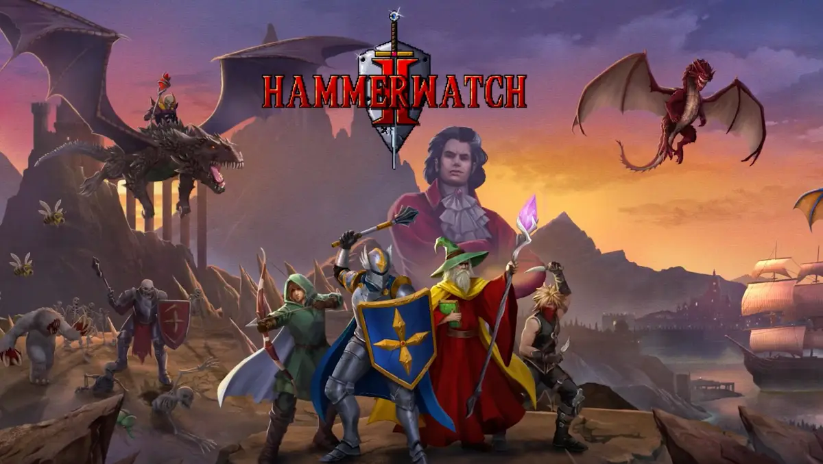 Indie RPG Hammerwatch 2 will be released on PC on August 15, and console owners will have to wait until the end of the year