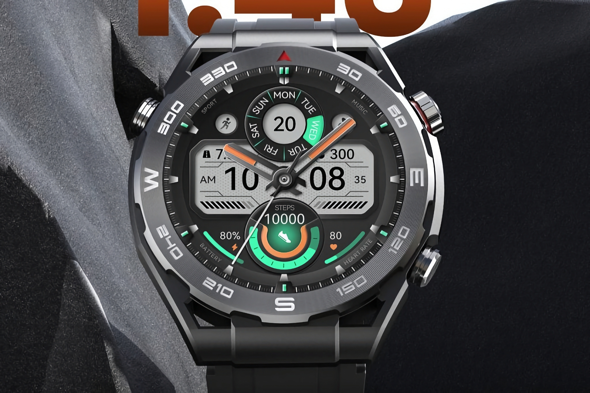 Haylou Watch R8: смарт-годинник з AMOLED-дисплеєм на 60 Гц, NFC та автономністю до 20 днів