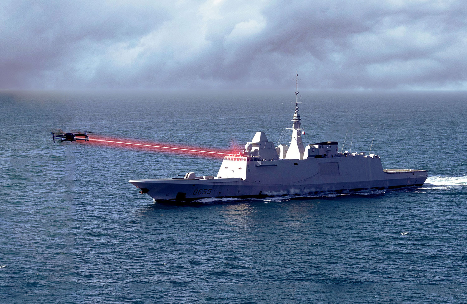 La Marina francesa quiere armas láser y electromagnéticas