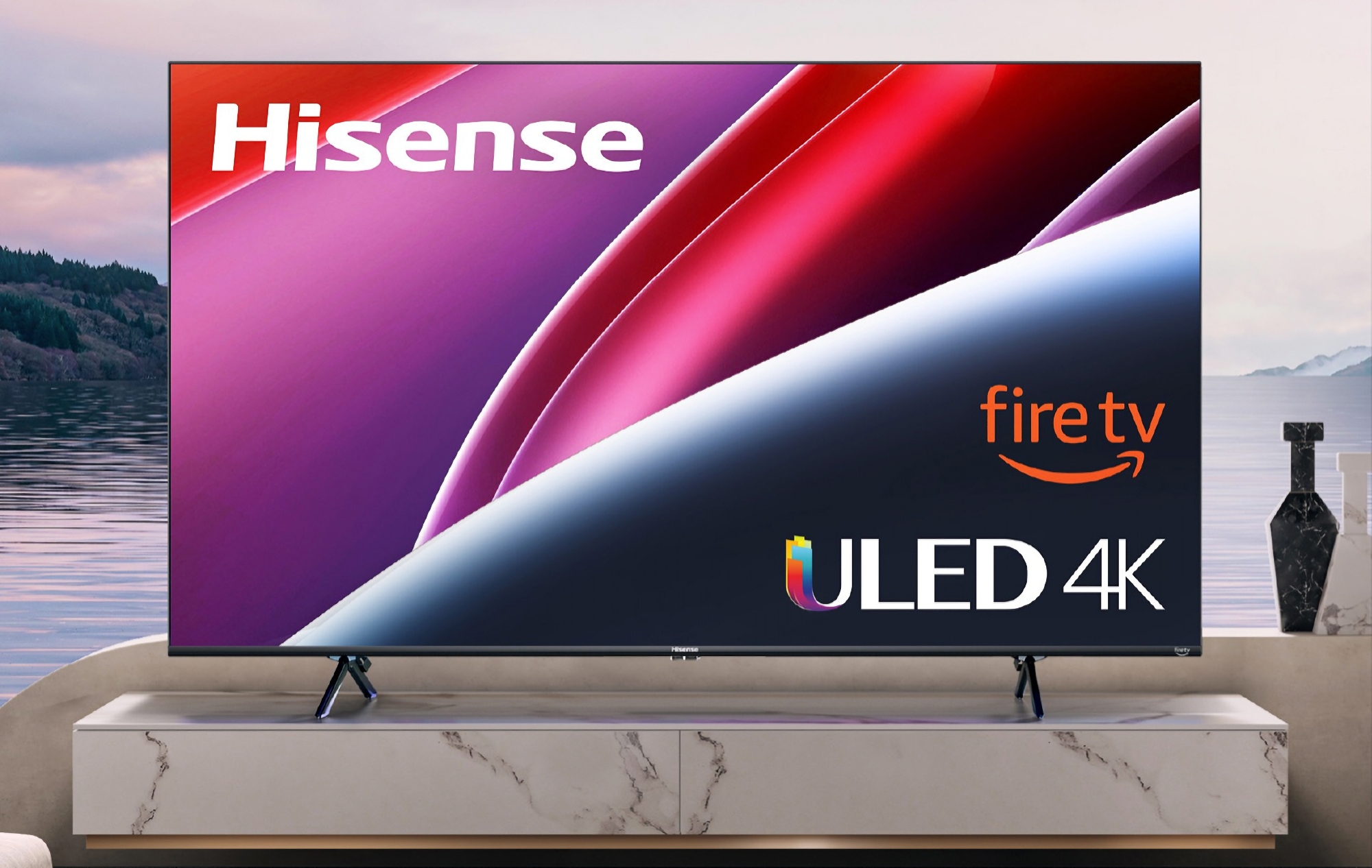 The 58-inch Hisense ULED U6 smart TV with Fire TV on board is available with a $150 discount on Amazon