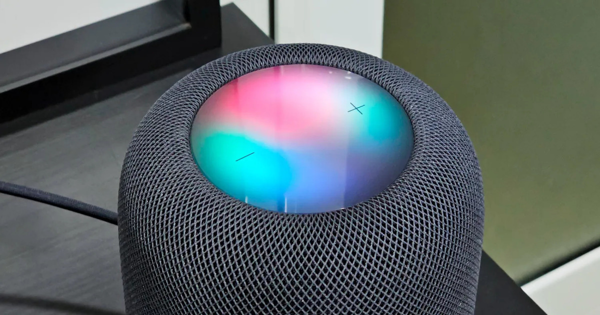 An image of a new display component for the HomePod smart speaker has appeared online
