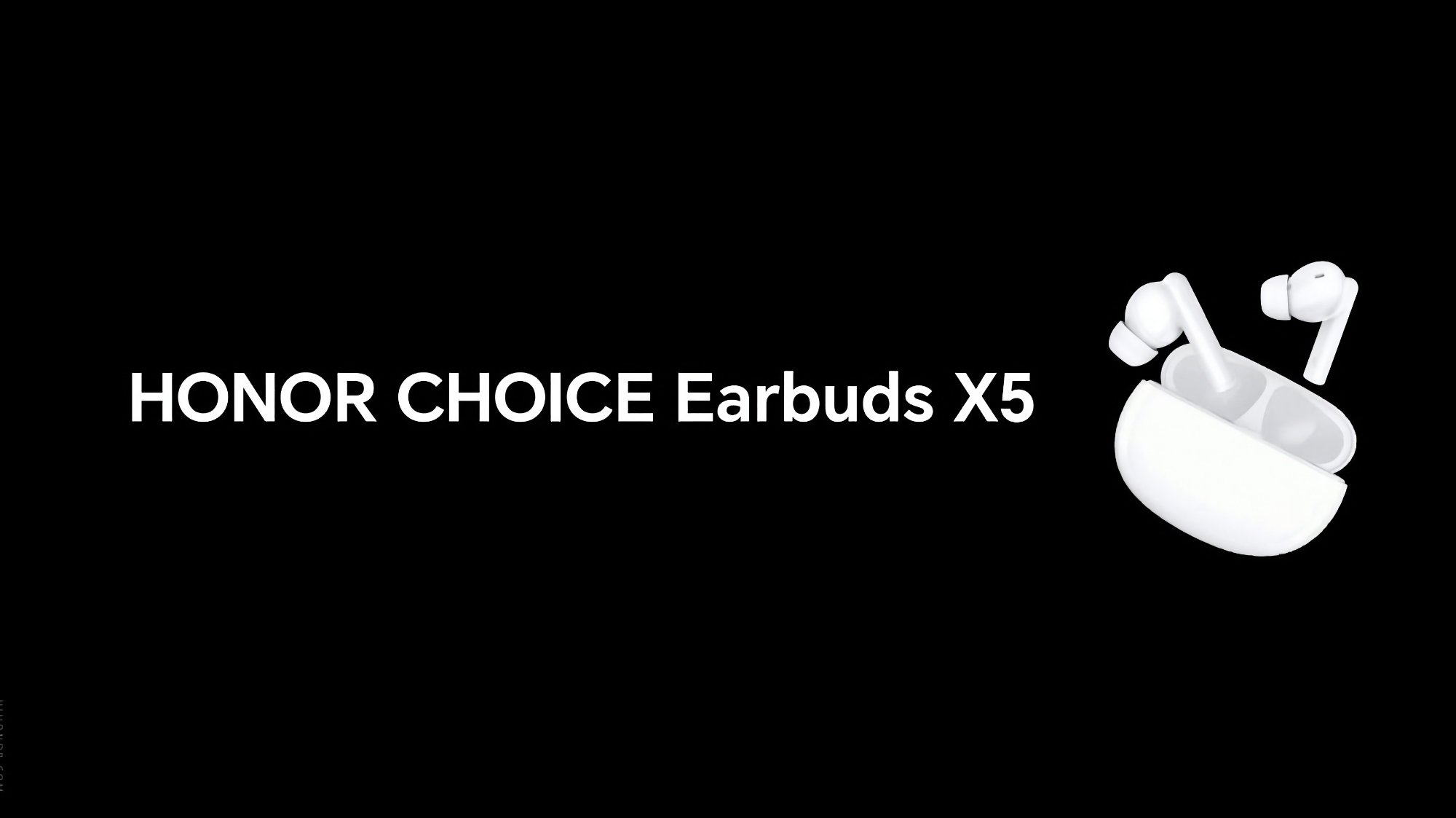 Honor présente les écouteurs Choice Earbuds X5 avec ANC, Bluetooth 5.3, mode jeu et jusqu'à 35 heures d'autonomie pour 25 $.