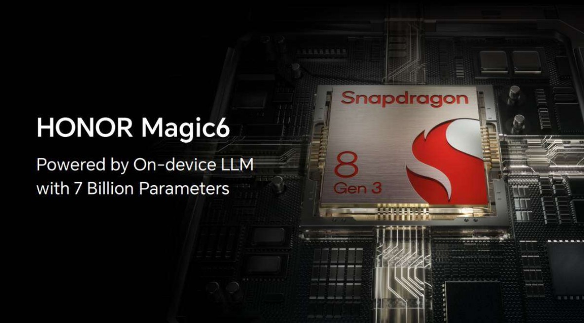 Honor Magic 6 теж отримає топовий процесор Snapdragon 8 Gen 3