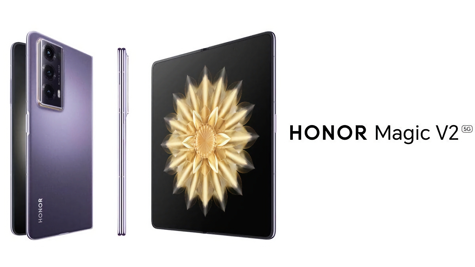 De lichtste en dunste opvouwbare smartphone op de markt, Honor Magic V2, debuteert in Europa op 26 januari