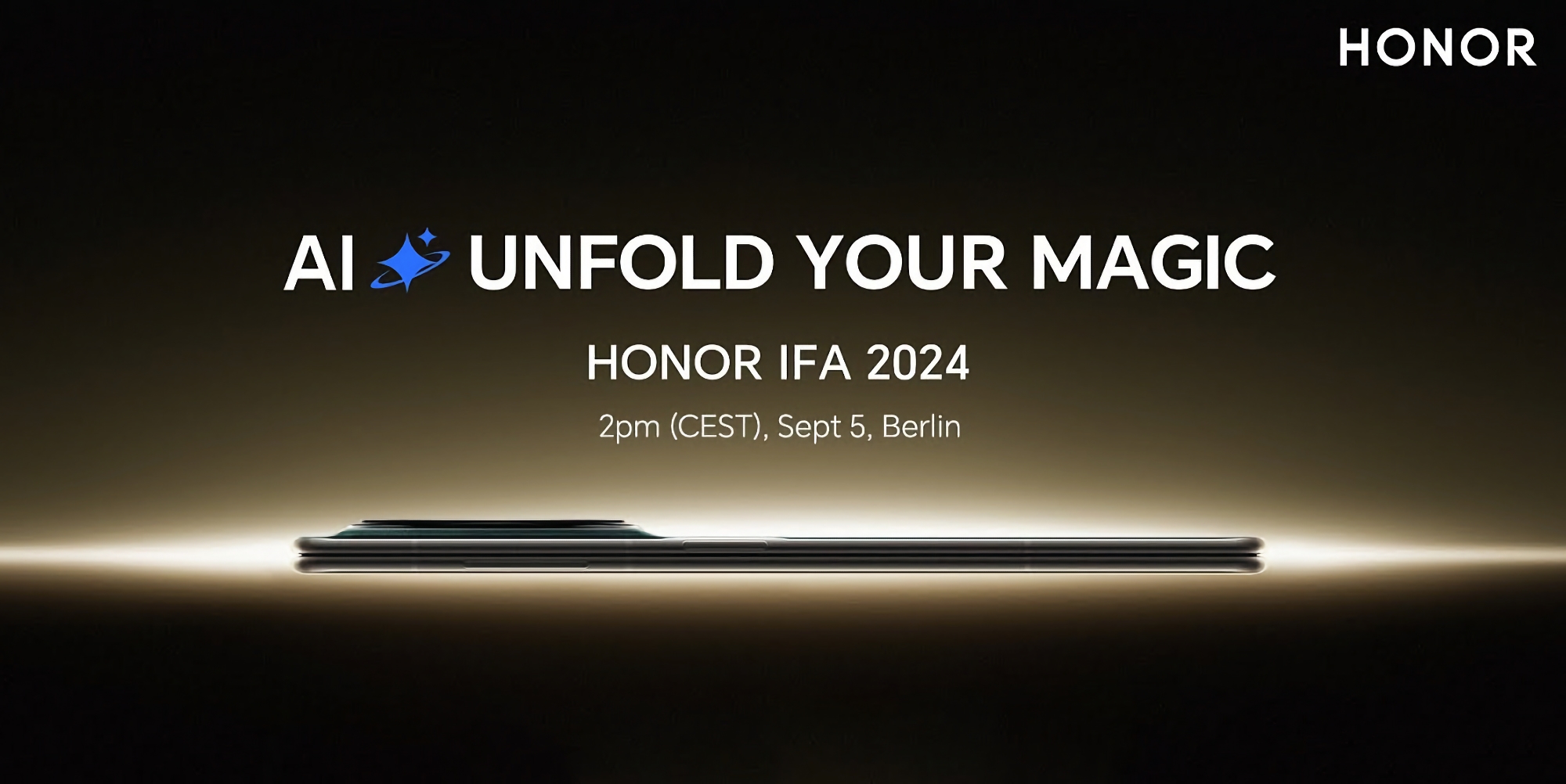 Where and when to watch the global launch of Honor Magic V3