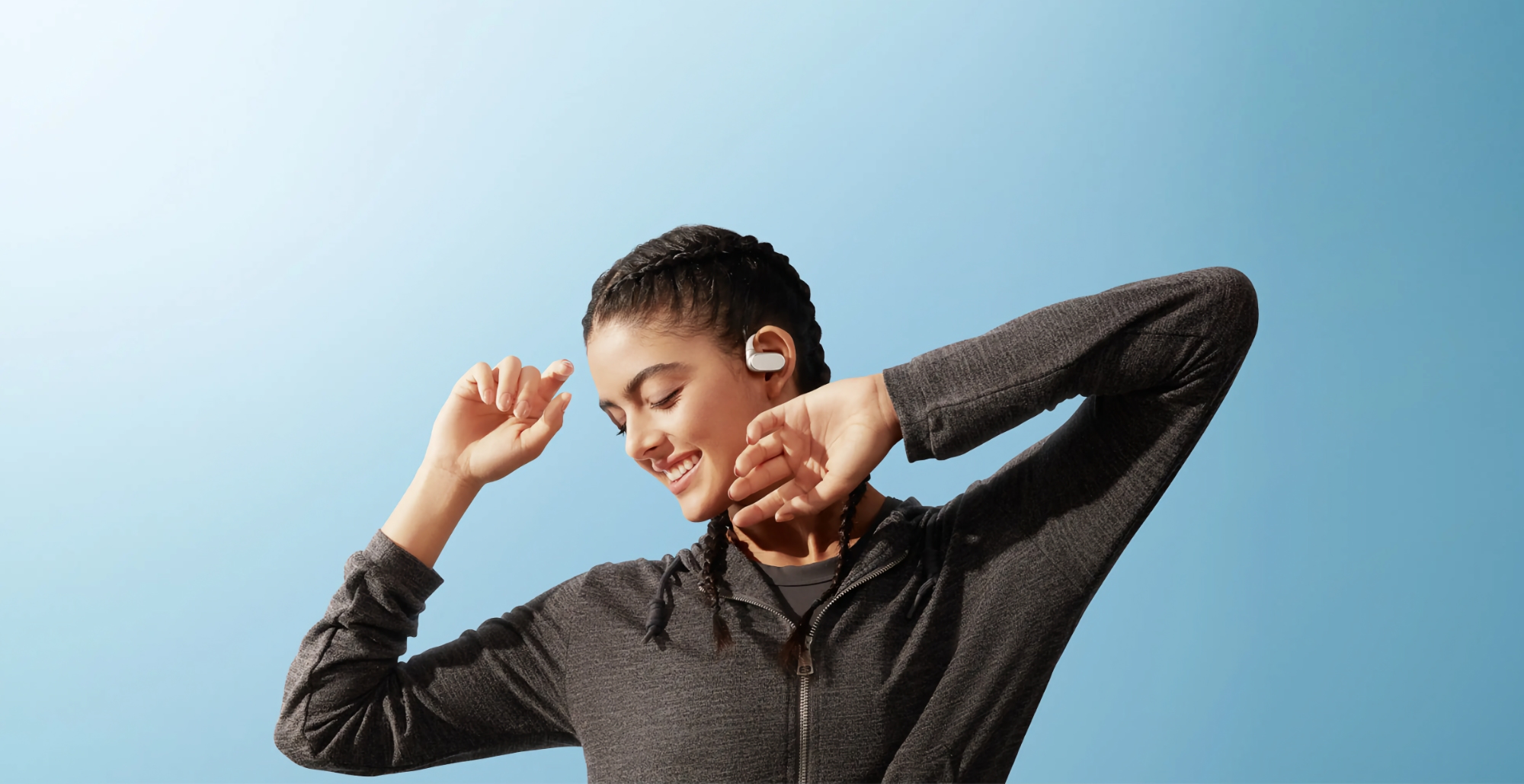 Honor ha presentado los auriculares abiertos TiinLab con Bluetooth 5.3, hasta 40 horas de batería y protección IP54