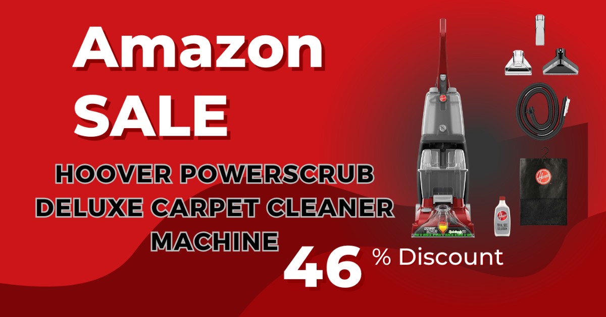 Revolutionize Home Cleaning: Hoover PowerScrub Deluxe Unveiled!