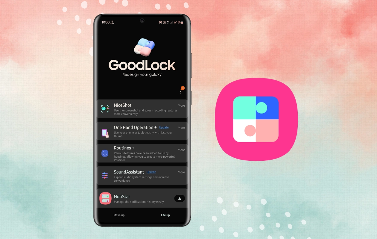 Samsungs Good Lock-app is nu beschikbaar op Google Play