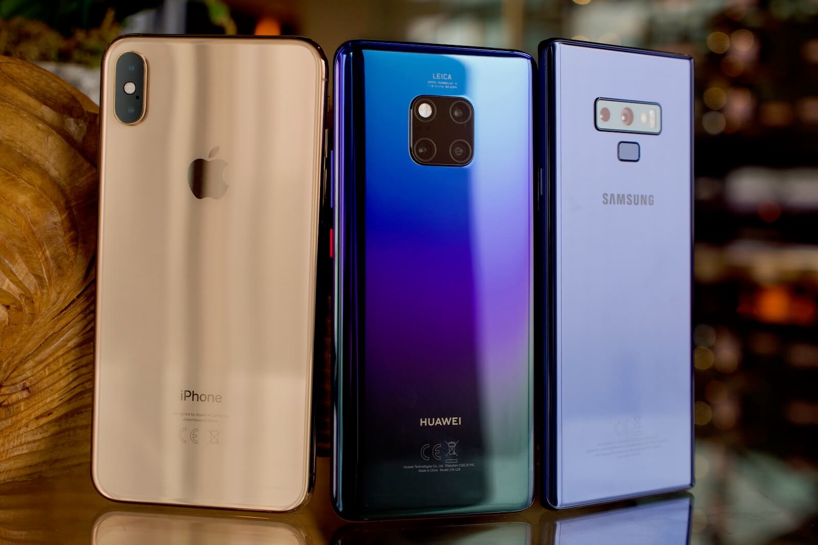 Samsung wciąż liderem na rynku smartfonów, ale Huawei już depcze mu po piętach