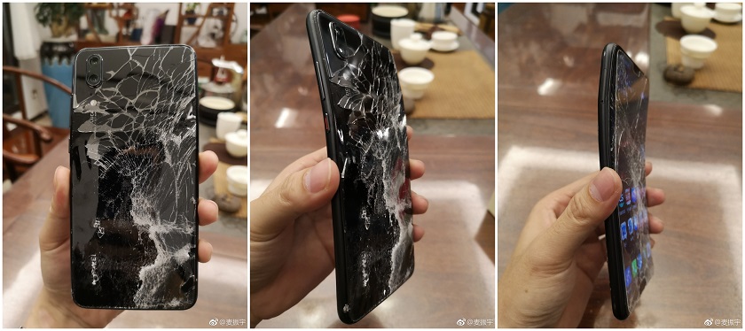Huawei P20 упал с 21 этажа на бетон… и выжил!