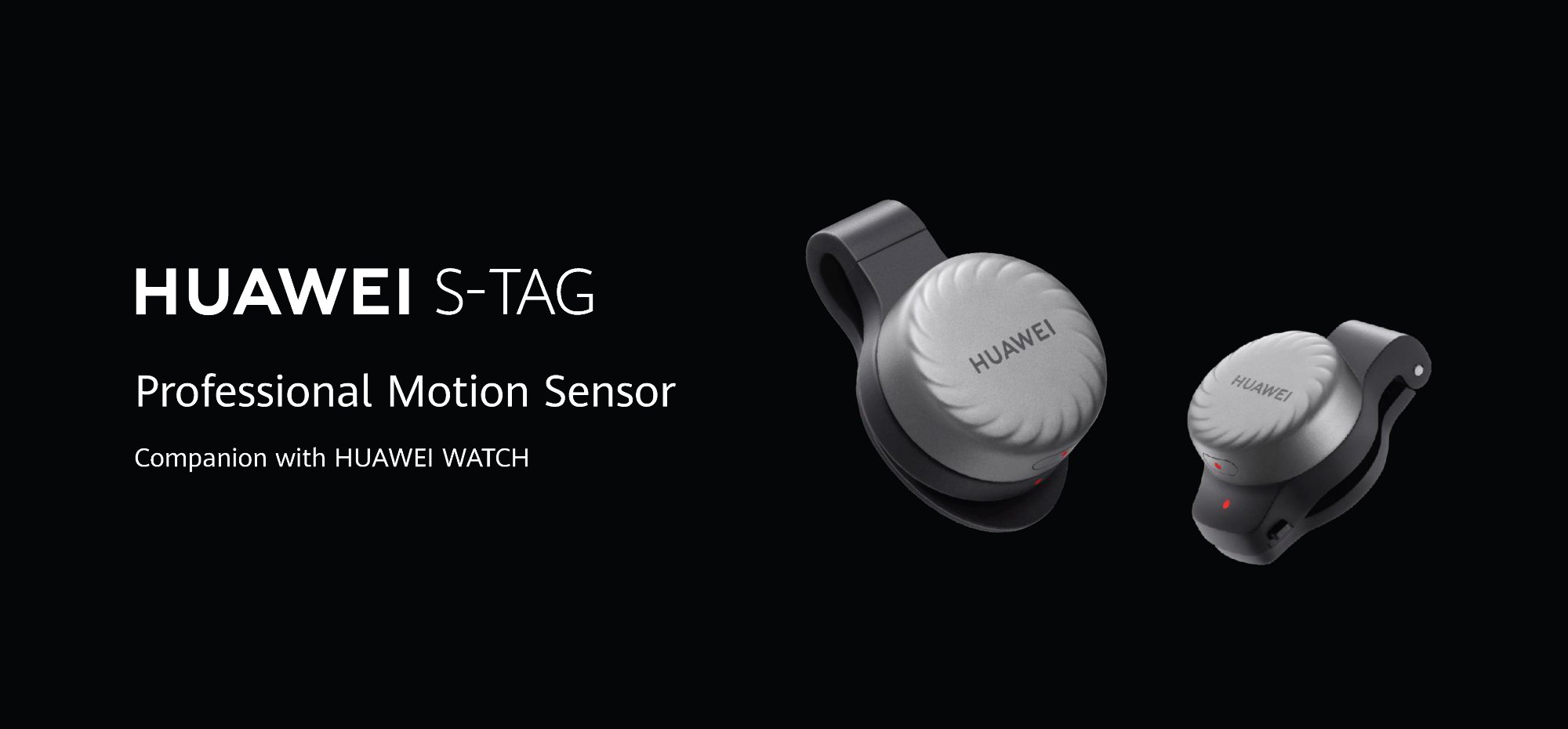 Huawei présente le S-Tag : une étiquette de sport intelligente avec un capteur de mouvement professionnel