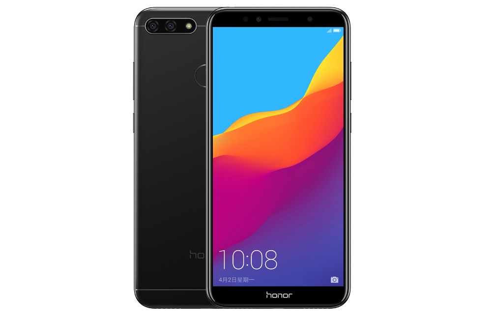 Announcement of Huawei Honor 7A: a budget smartphone with face recognition and a dual camera