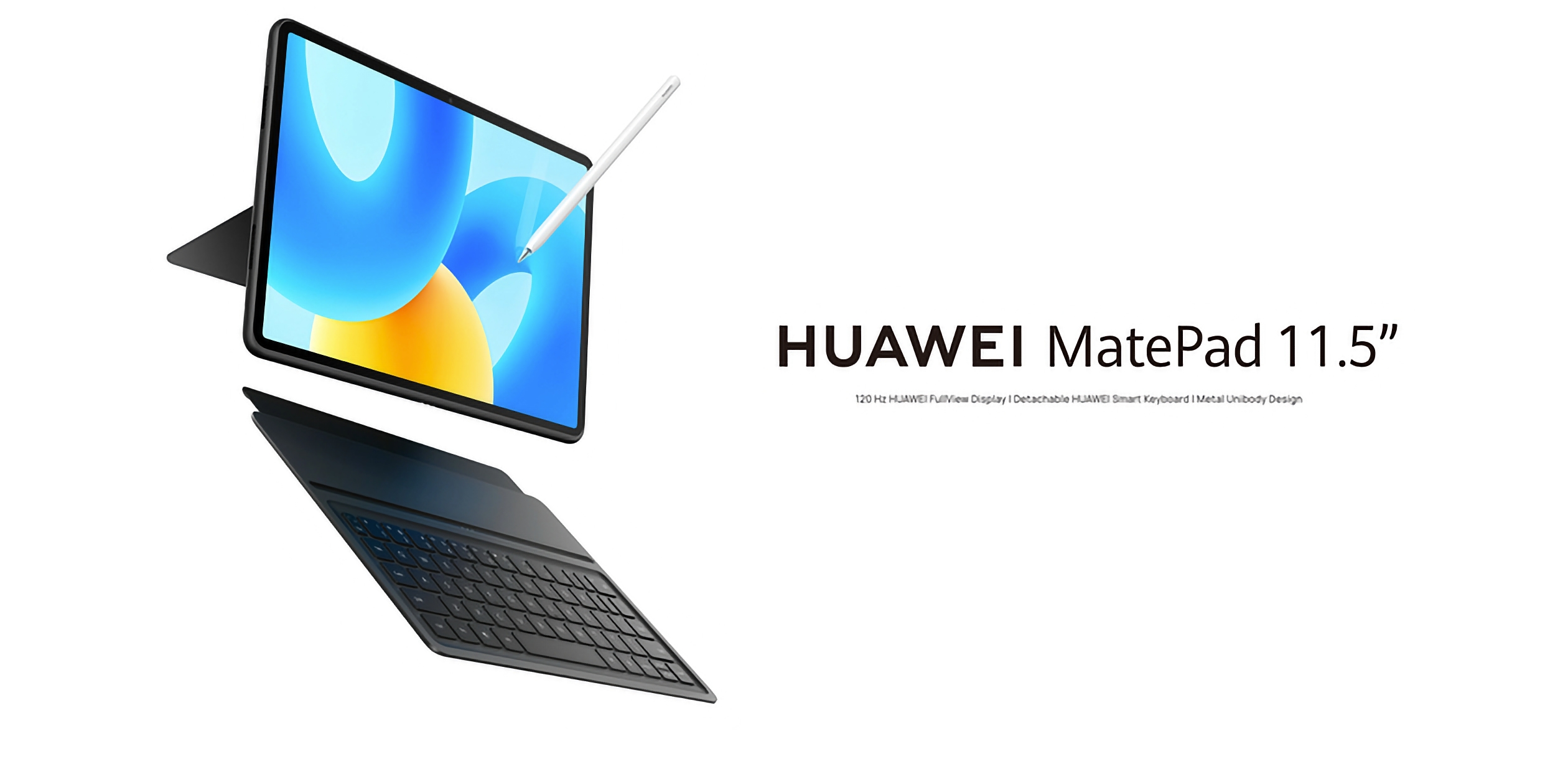 Huawei MatePad 11.5 con display a 120Hz e chip Snapdragon 7 Gen 1 è in vendita in Europa