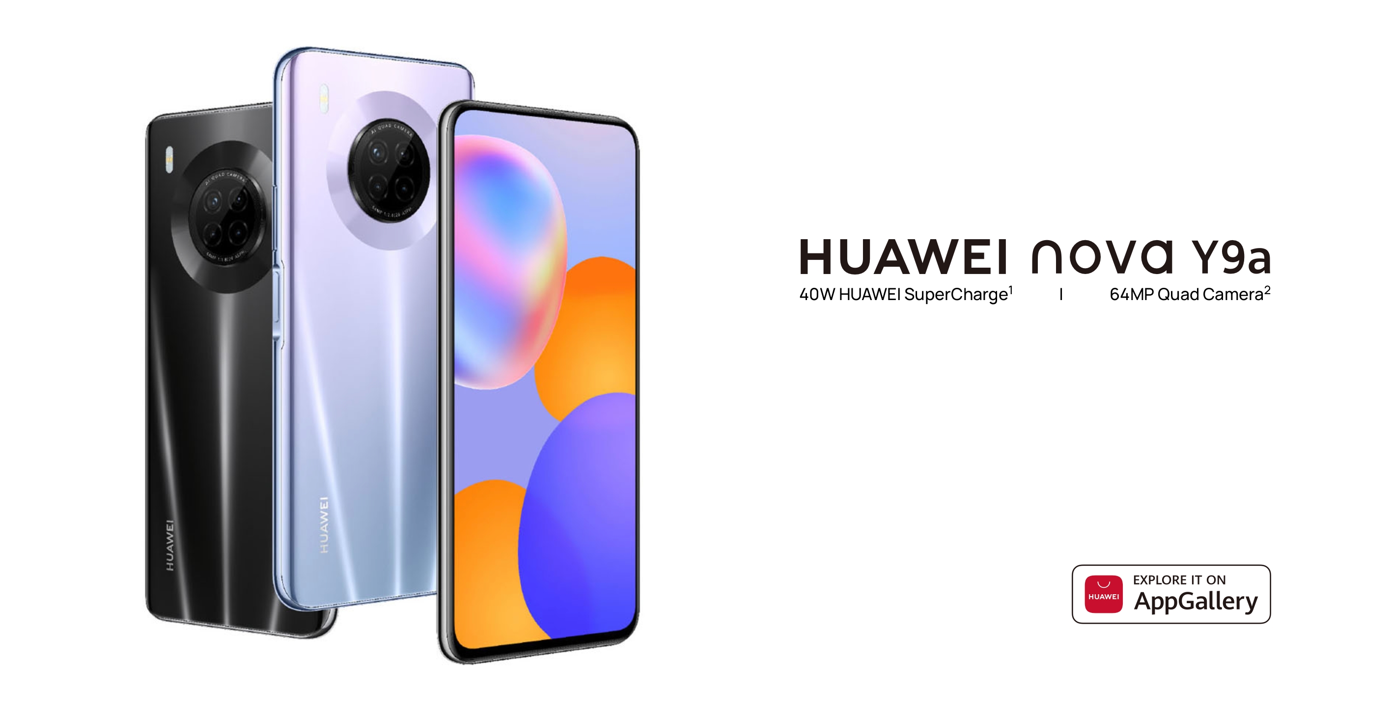 Huawei Nova Y9a: Pop-up camera smartphone with MediaTek Helio G80 chip and 40W fast charging for $415
