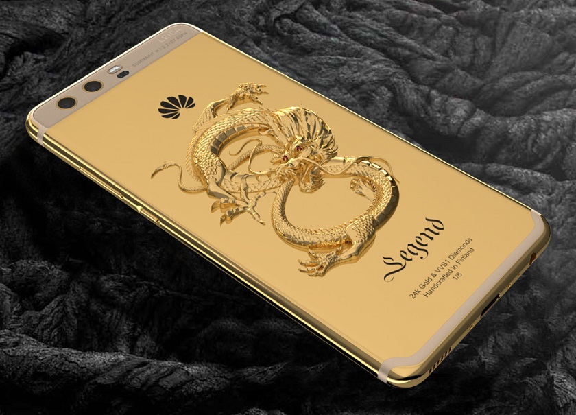 Пафосный китаец: золото-бриллиантовый Huawei P10 стоит 2690 евро