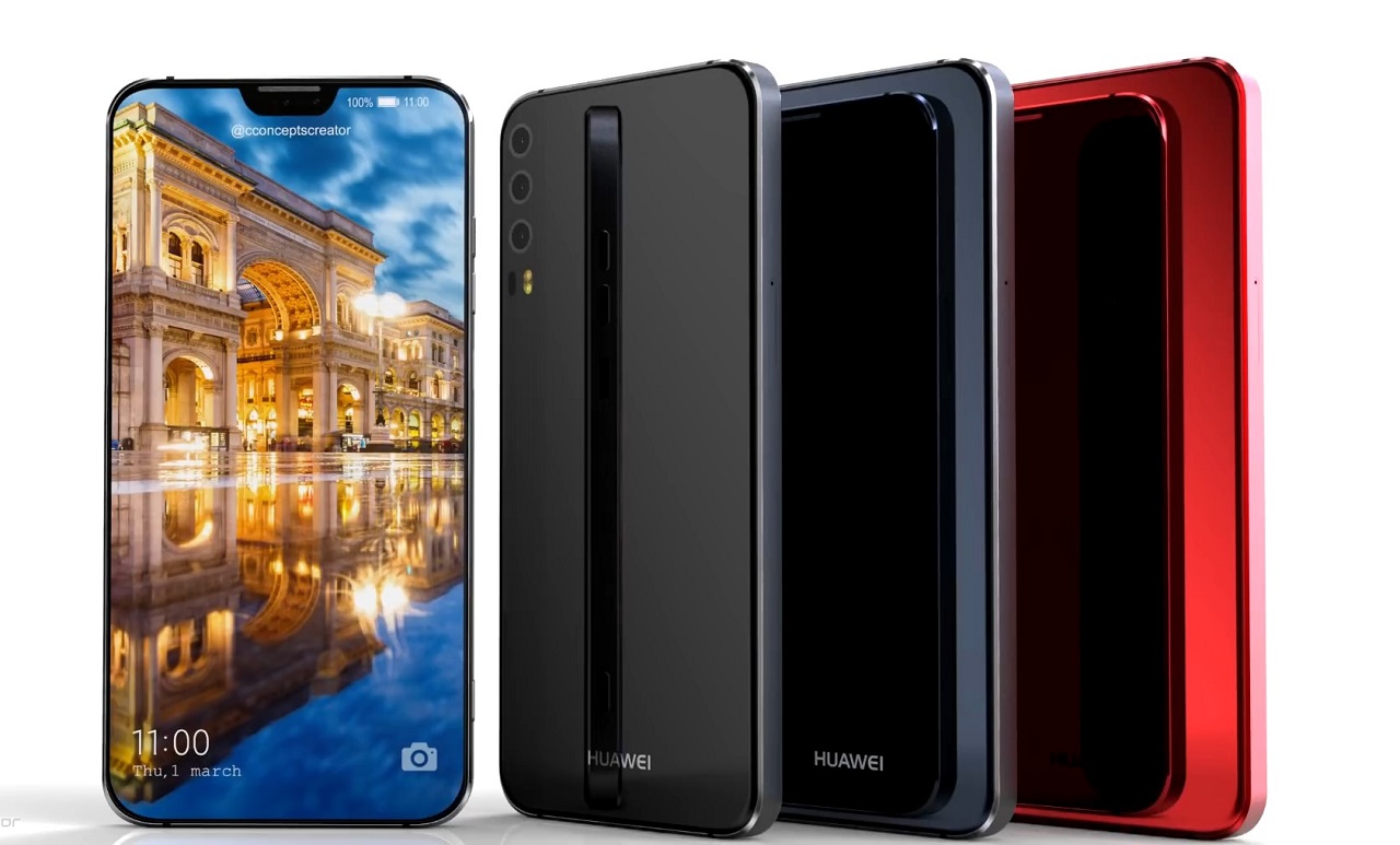 The three-chamber flagship Huawei P11 appeared on video