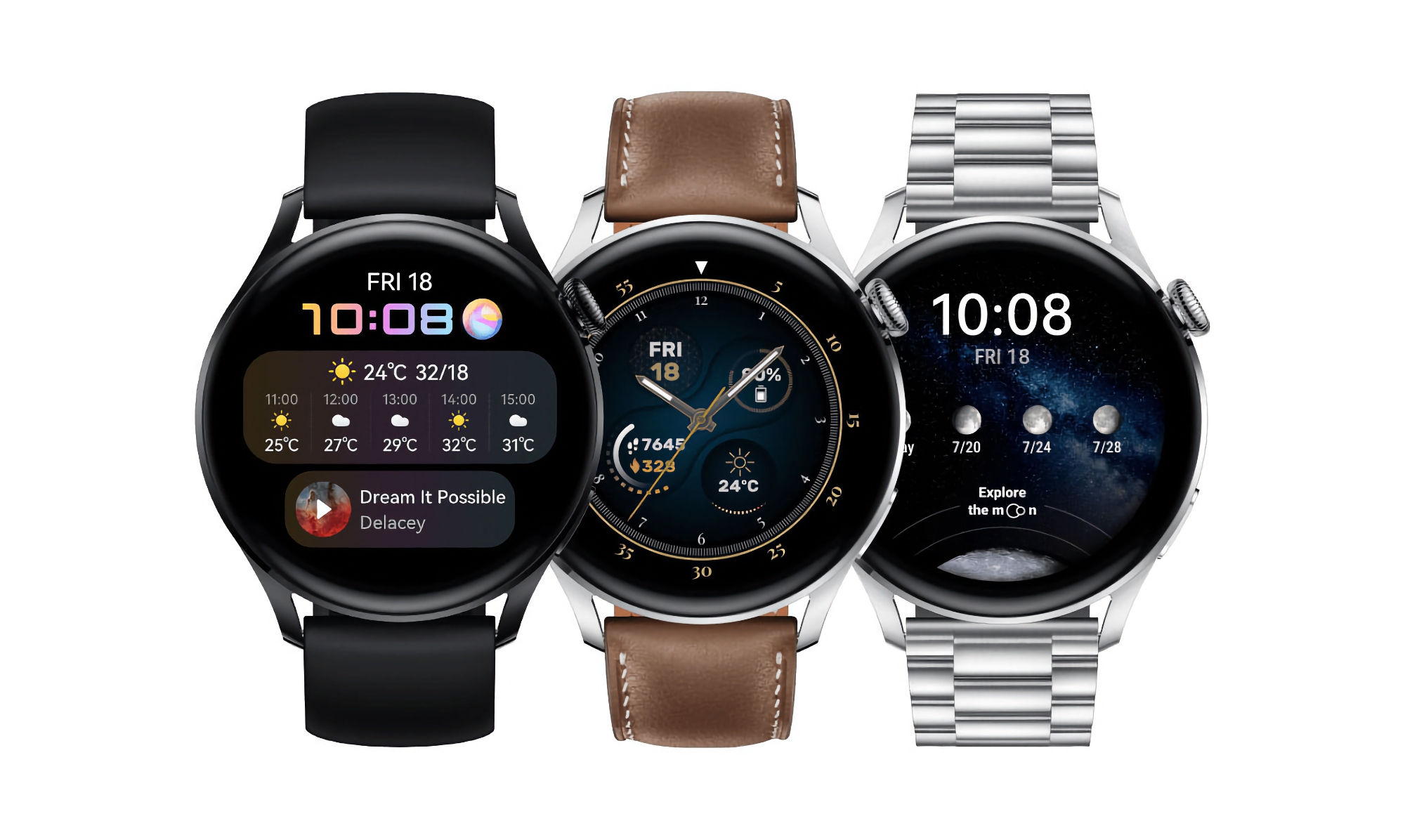  Huawei Watch 3 und Huawei Watch 3 Pro erhalten ab sofort ein neues Software-Update