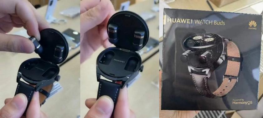 Инсайдер: смарт-часы со встроенными TWS-наушниками Huawei Watch Buds представят в декабре