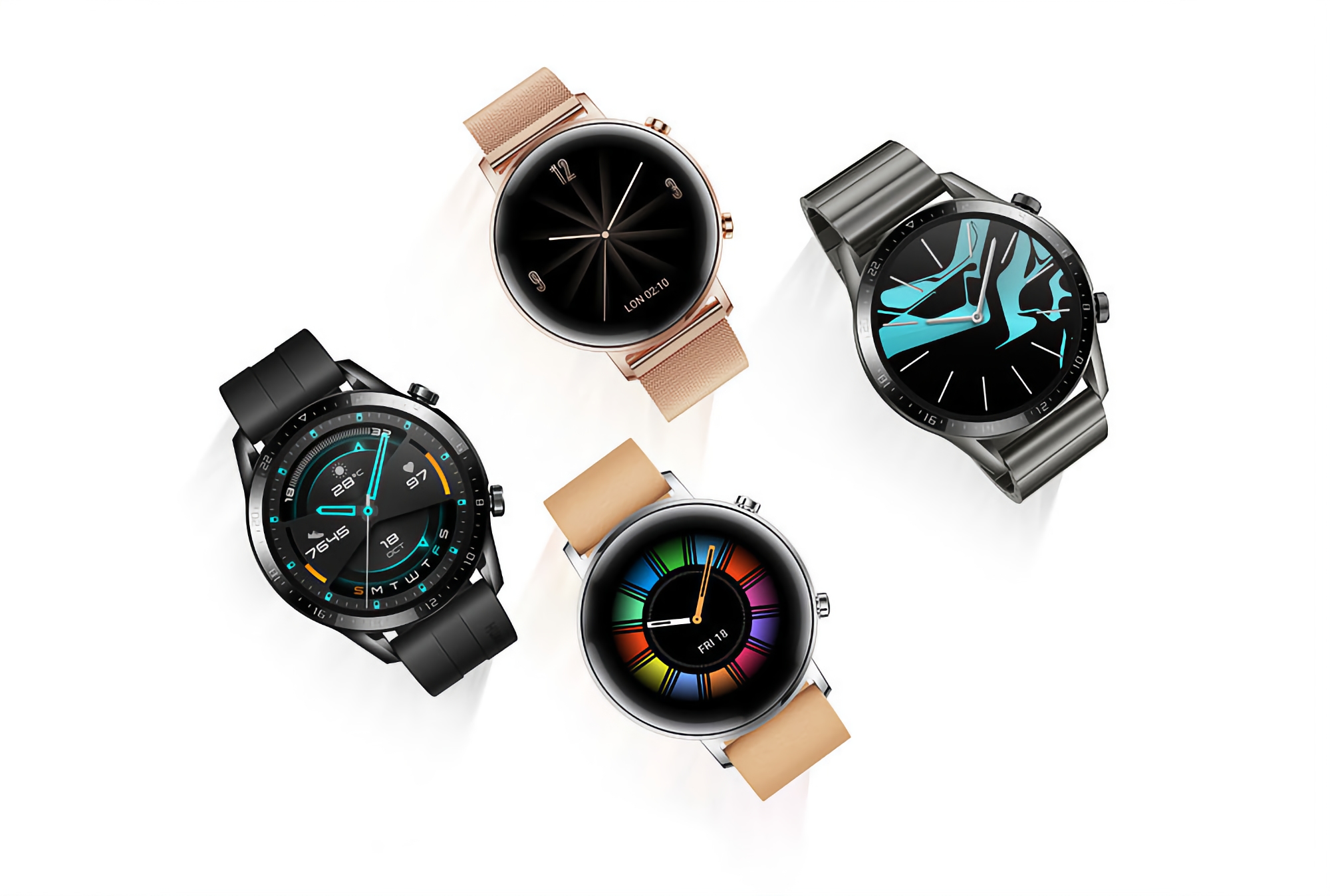 La Huawei Watch GT 2 a reçu la mise à jour 11.0.16.10 : voici les nouveautés et le délai de réception de l'OTA.