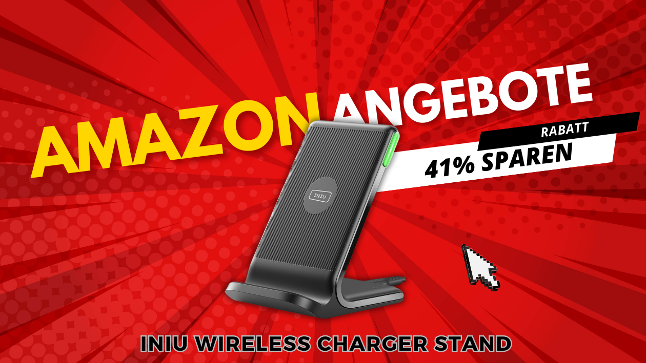 INIU Wireless Charger Stand 15W – Jetzt 11€ günstiger!