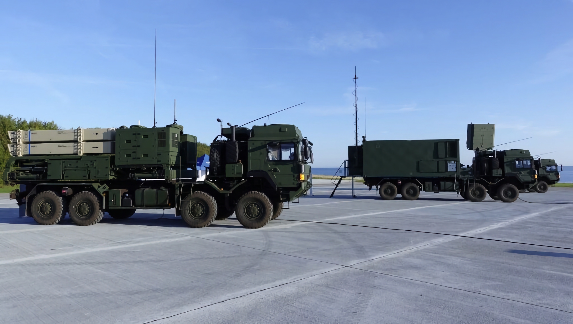 Tyskland overfører flere IRIS T-SLM-luftvernsystemer og andre våpen til en verdi av 1,3 milliarder euro til Ukraina