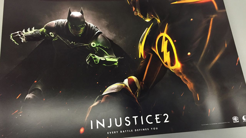 Промо-постер супергеройского файтинга Injustice 2 (Обновлено, Трейлер!)