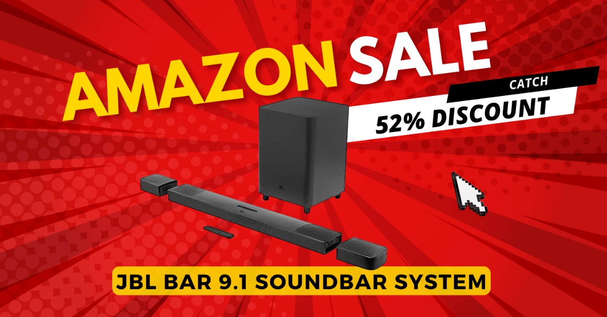 Unlock Superb Audio with JBL Bar 9.1 Soundbar - Now at a Discount!